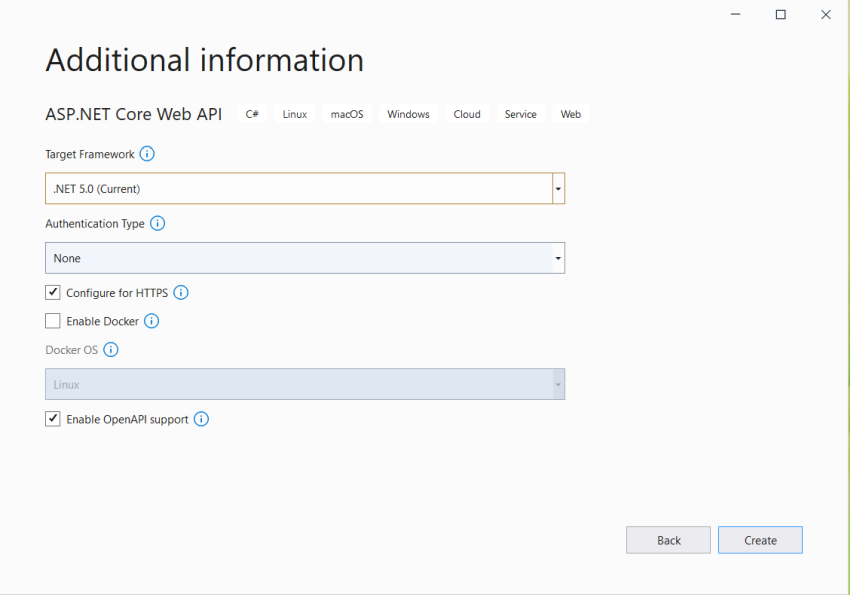 Using Certificates for API authentication in .NET 5